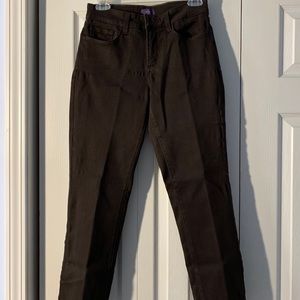 NYDJ Not Your Daughter’s Jeans brown size 0